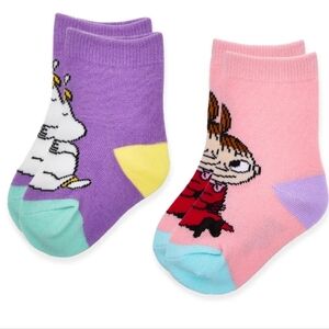 Moomin Baby Socks,19-21, New With Tags